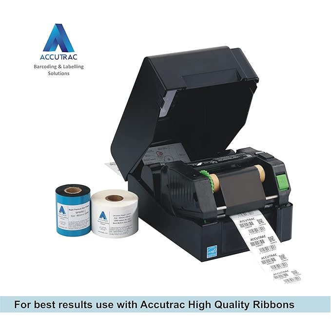 ACCUTRAC LABEL - 80mm x 40mm - Pack of 3