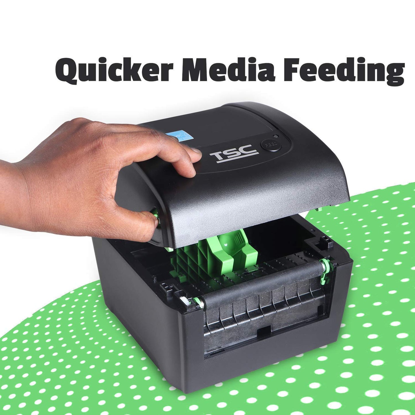 TSC DA 310 Desktop Direct Thermal Transfer Printer - 300 dpi