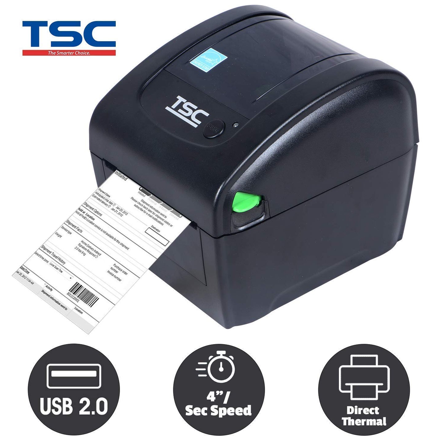 TSC DA 310 Desktop Direct Thermal Transfer Printer - 300 dpi
