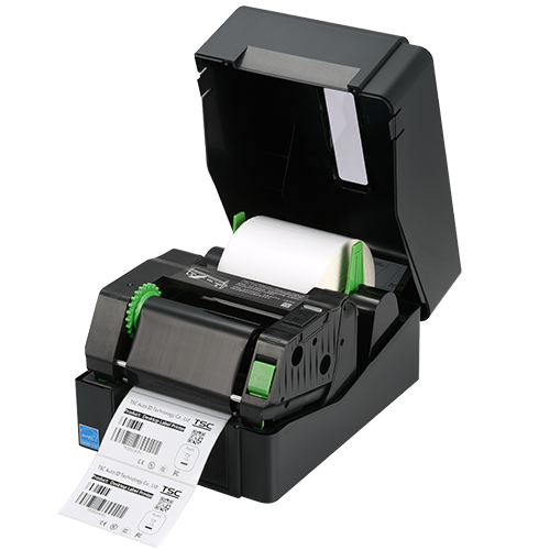 TSC TE244 Desktop Thermal Transfer Barcode Printer with USB Connectivity 203 DPI Bar Code Label Printer, Black