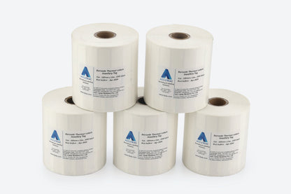 ACCUTRAC 100mm X 75mm Barcode Chromo Paper Labels Stickers (Pack of 3)
