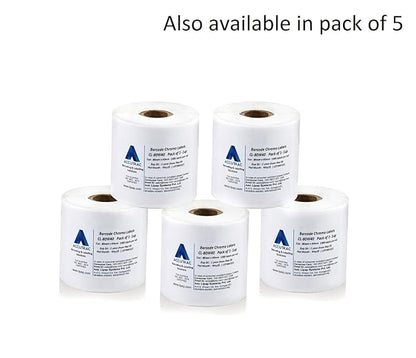 ACCUTRAC LABEL - 80mm x 40mm - Pack of 3