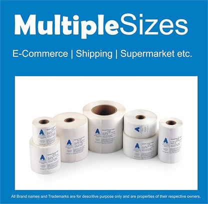ACCUTRAC LABEL - 80mm x 40mm - Pack of 3